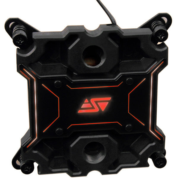 Swiftech Apogee XL High Performance Black CPU Water Cooling Block - Perfect for Gaming PCs and Overclocking Rigs