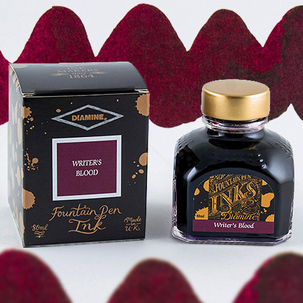 Premium Diamine Ink Bottle 80ml - Vibrant Fountain Pen Ink for Calligraphy, Journaling & Artistic Writing - Smooth Flow & Rich Colors