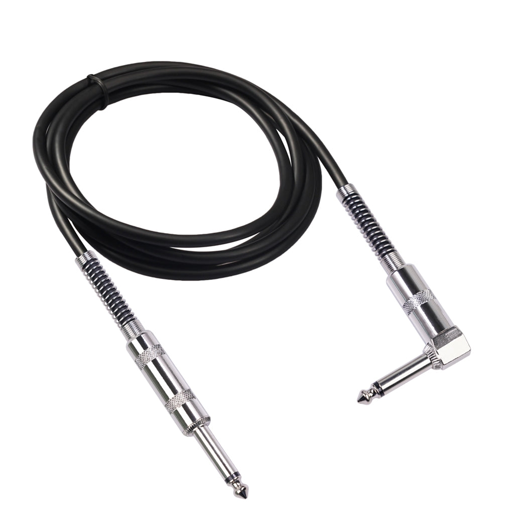 6.35mm Guitar Cable - 1/4 Inch Instrument Cable for Electric Guitar, Bass, Amp - Durable Shielded Audio Cord for Professional Musicians & Home Studio Use