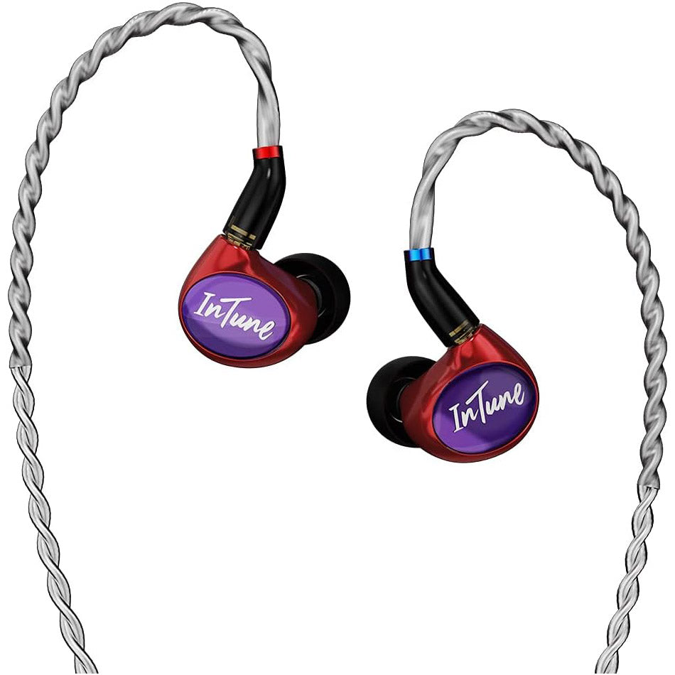 iBasso IT01X High Resolution In-Ear Monitors - Premium Sound Quality, Detachable Cable, Comfort Fit for Audiophiles & Music Lovers - Perfect for Studio Recording, Gaming & Travel