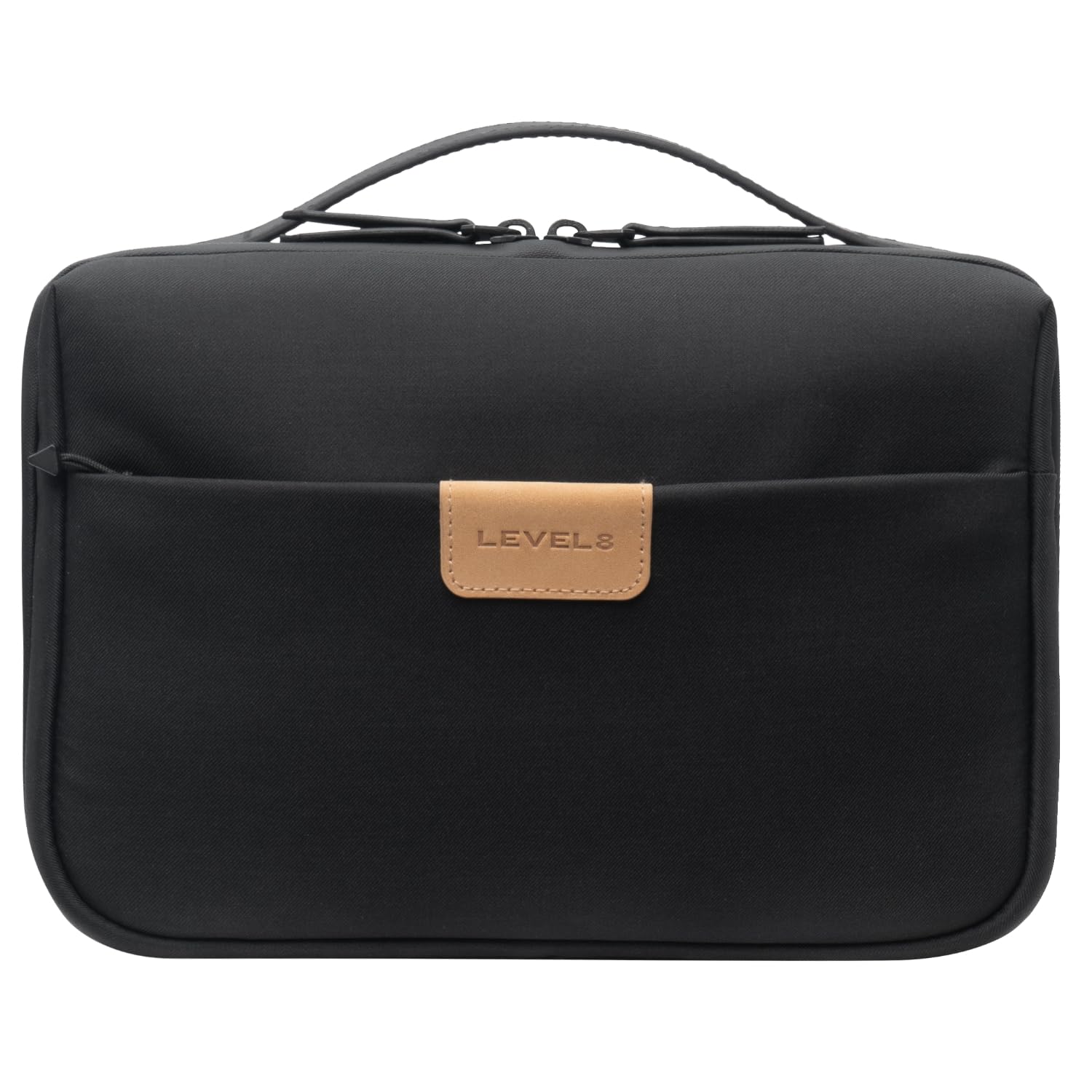 LEVEL8 Waterproof Travel Toiletry Bag for Women & Men - Large Hanging Makeup Organizer with Hook - Perfect for Cosmetic Storage & Travel Accessories - Ideal for Vacation, Gym, Business Trips & Camping