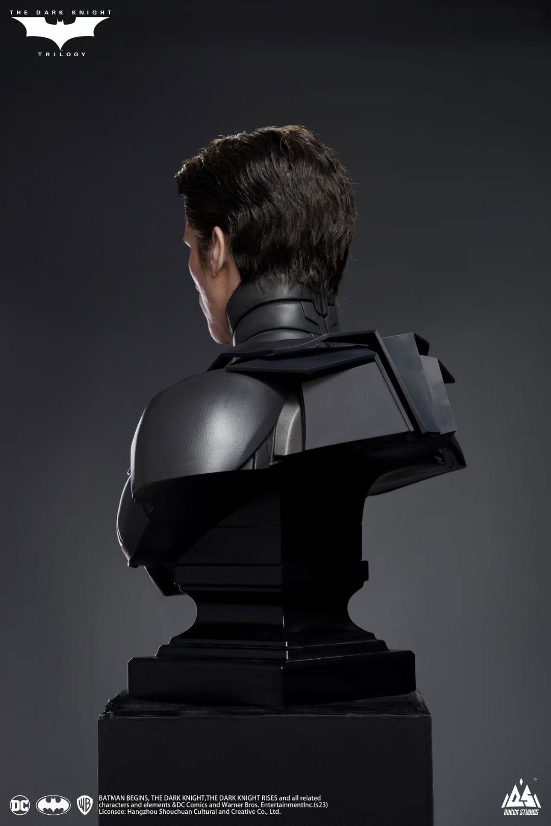 Queen Studio Licensed 1:1 Scale The Dark Knight Batman Statue - Premium DC Comics Collectible for Home Display & Superhero Fans