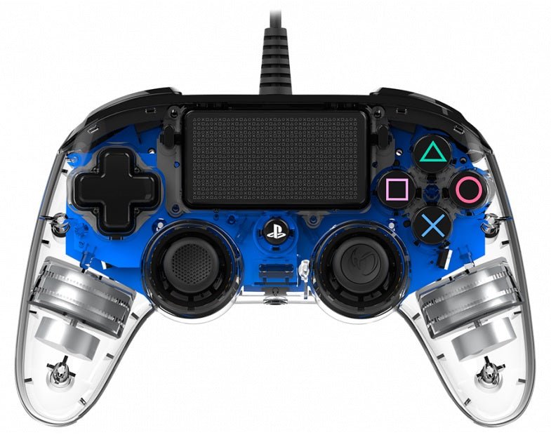 Nacon Compact Wireless Gaming Controller with LED Illumination - Ergonomic Design for PC, PS4, PS5 & Switch Gaming Sessions