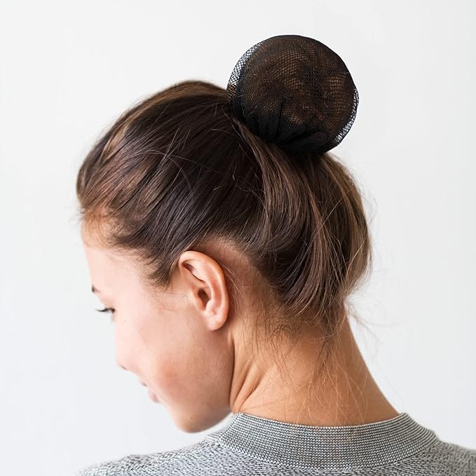 Osceola Styling Jali Bun - Reusable Invisible Elastic Hair Nets for Ballet & Dance (Pack of 3) | Secure Hair Accessories for Women & Girls | Perfect for Performances, Workouts & Daily Styling