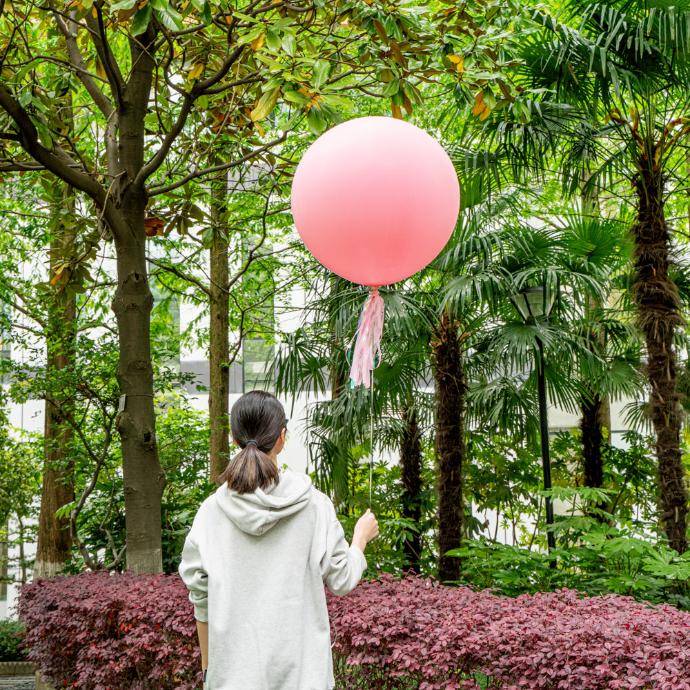 Pastel Pink Latex Balloons 36 Inch - 10 Count Box for Birthday Parties, Baby Showers & Wedding Decorations