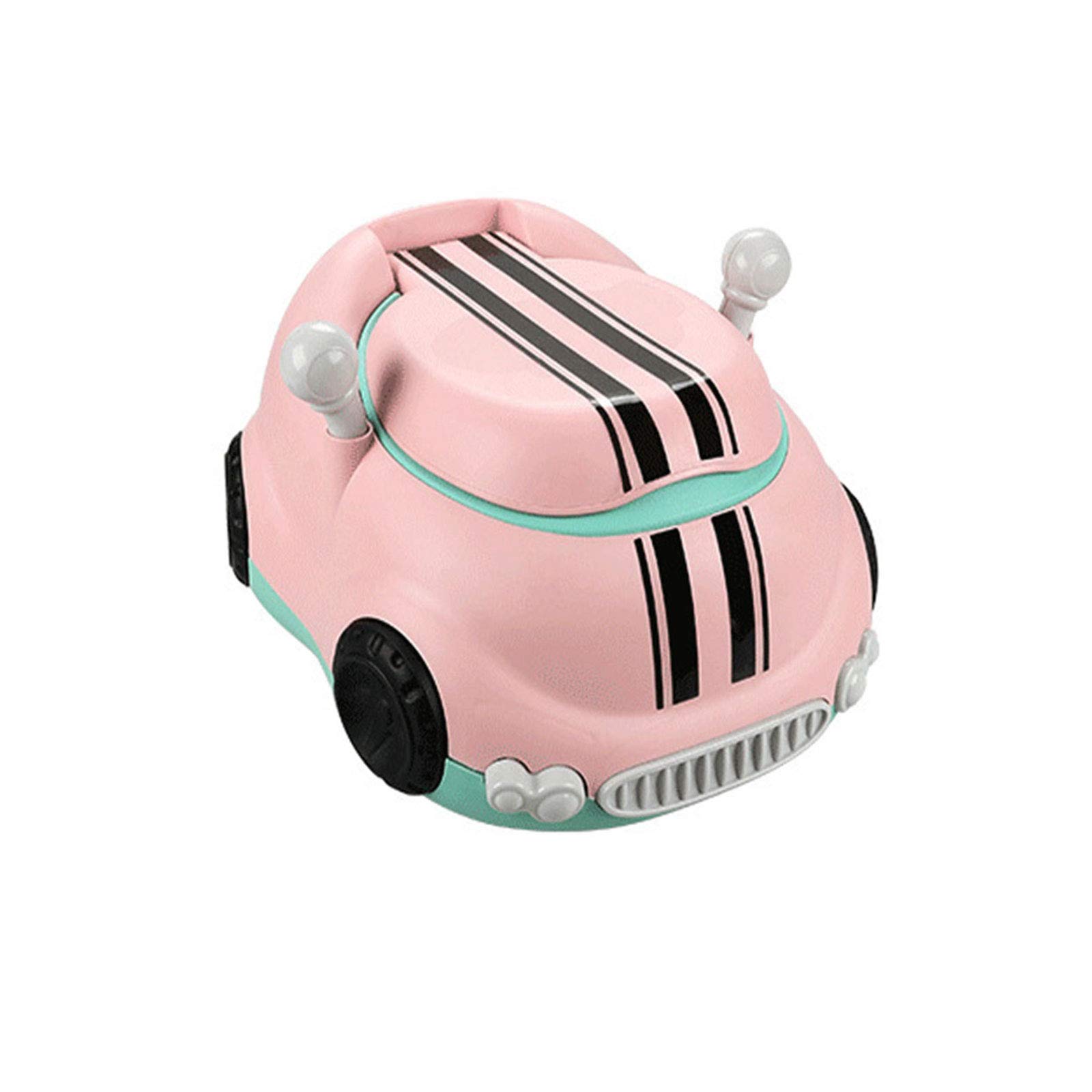 DUTUI 3-in-1 Multicolor Baby Potty Training Toilet for Toddlers - Adjustable Height, Anti-Slip Design, Easy to Clean (Pink) | Perfect for Potty Training, Home & Daycare Use