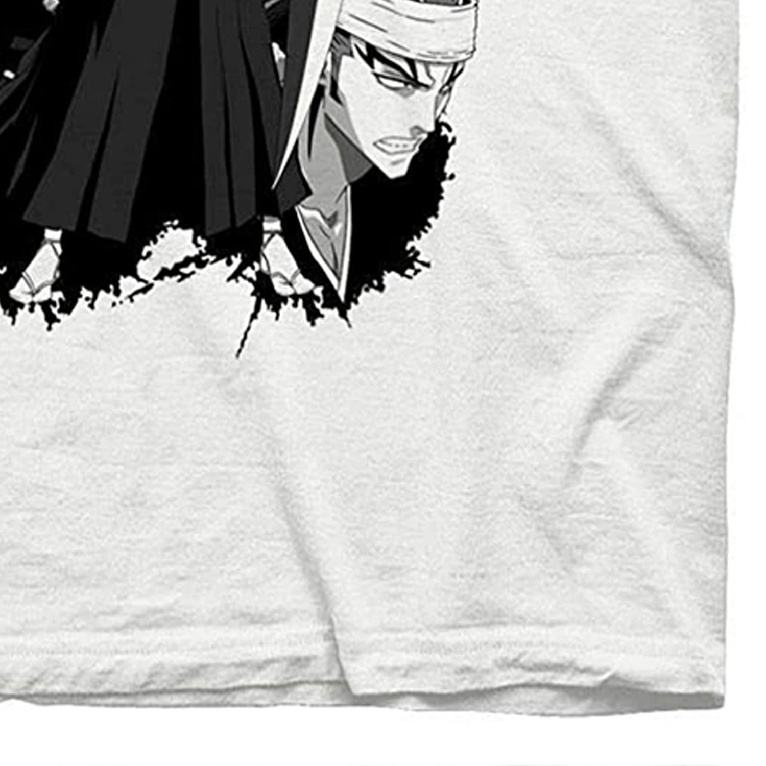 Bleach Anime T-Shirt for Men - Ichigo Kurosaki Graphic Tee - Cool Manga Fashion Shirt for Casual Wear & Cosplay
