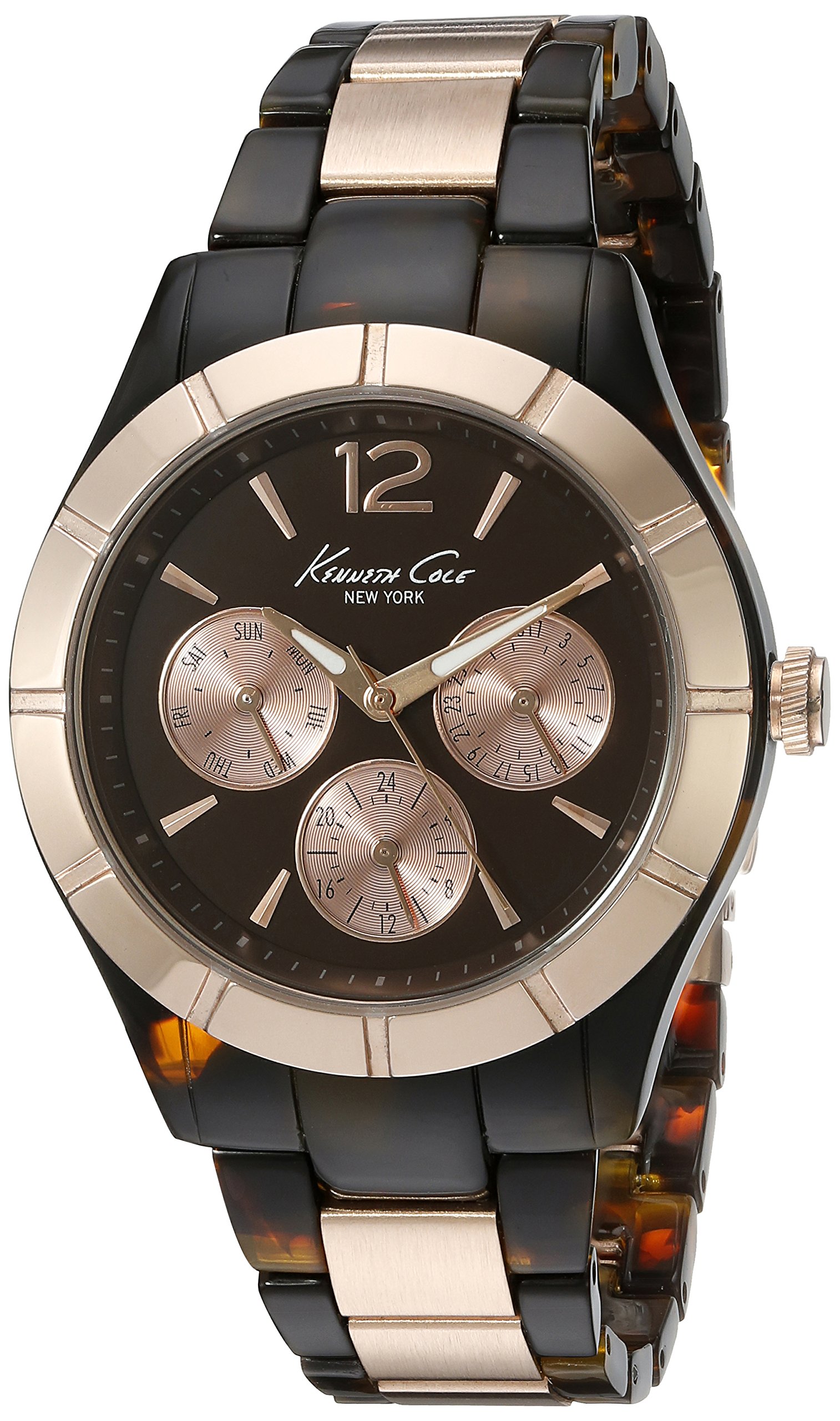 Kenneth Cole New York Women's KC0003 Classic Stainless Steel Watch - Elegant & Durable Timepiece for Work, Date Night & Special Occasions