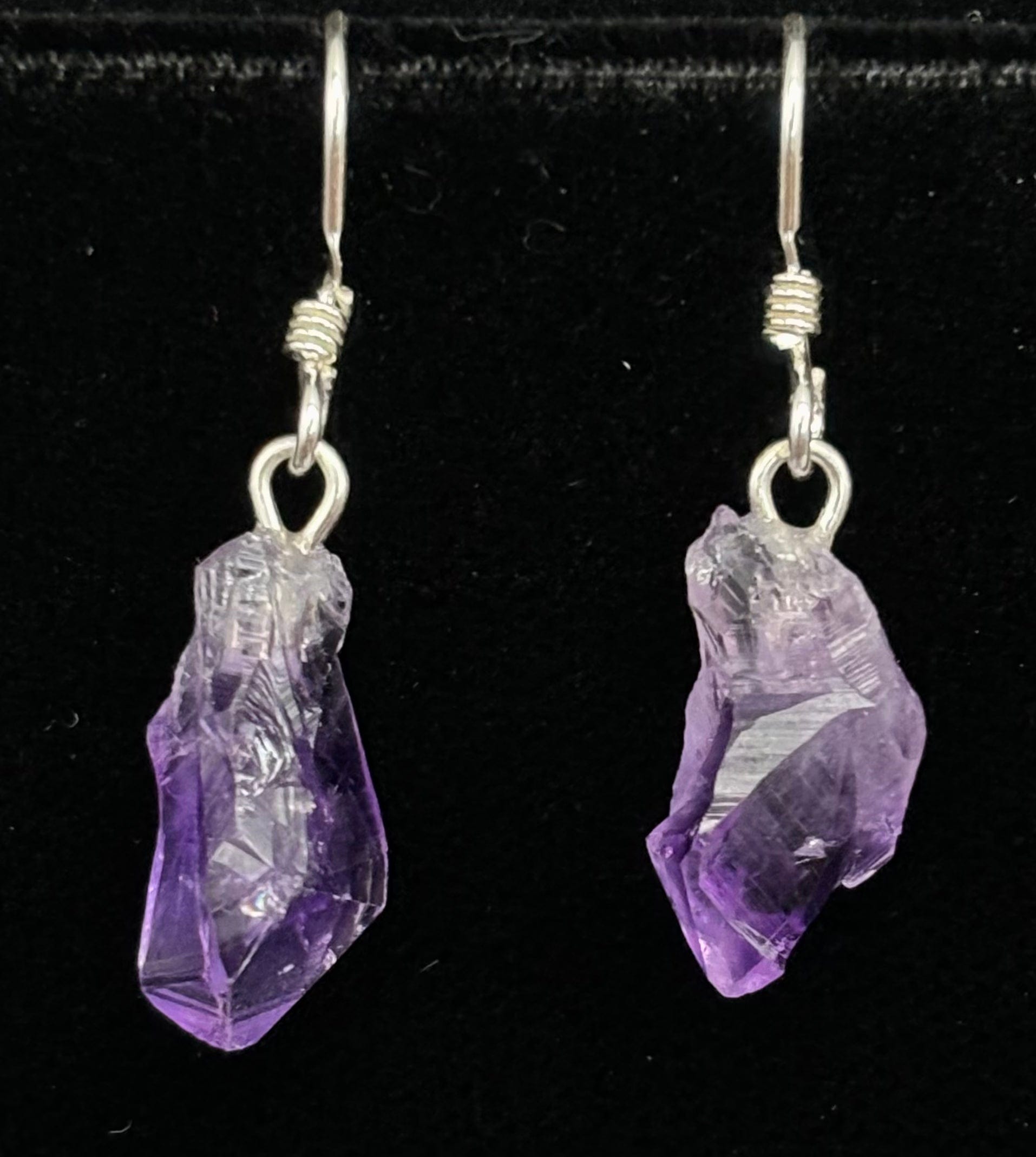 Natural Amethyst Stud Earrings Sterling Silver 925 for Women - Elegant Jewelry Gift for Birthday, Anniversary & Everyday Wear