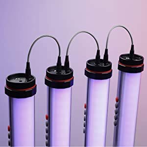 Falcon Eyes Irisa 1 RGB Light Wand - 13W Handheld Photography Light with Built-in Battery, App Control & 20 Lighting Effects - Magnetic Mounting - Perfect for YouTube Videos, TikTok Content Creation, and Studio Photography