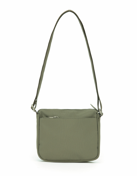 TOSCA TCA980 Anti-Theft Crossbody Bag for Women & Men - Secure Khaki Side Bag for Travel, Commuting & Daily Use