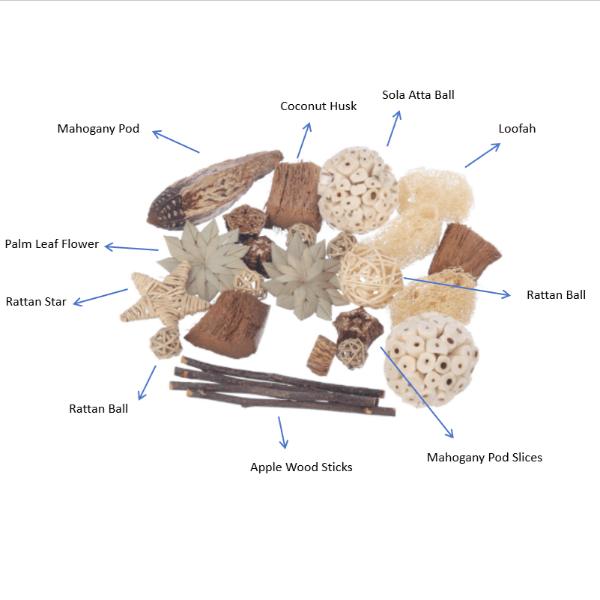 Natural Moss Hollow Chew Toys for Dogs - Durable & Safe Value Pack - Perfect for Teething Puppies & Aggressive Chewers - Indoor & Outdoor Play
