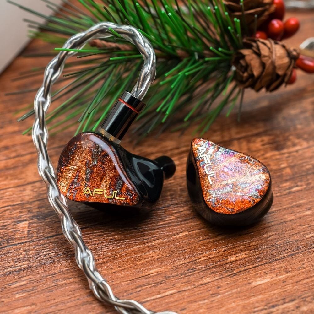 AFUL Performer5 IEMs - 1 Dynamic Driver + 4 Balanced Armature Hybrid Earphones for Audiophiles | Perfect for Music Lovers, Gaming & Studio Monitoring