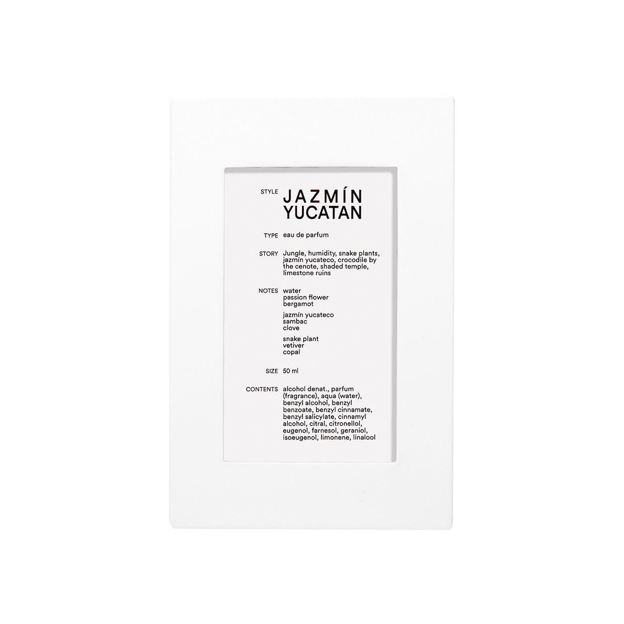 Jazmin Yucatan Eau de Parfum for Women - Floral Jasmine Perfume Oil - Long Lasting Luxury Fragrance for Date Night & Special Occasions