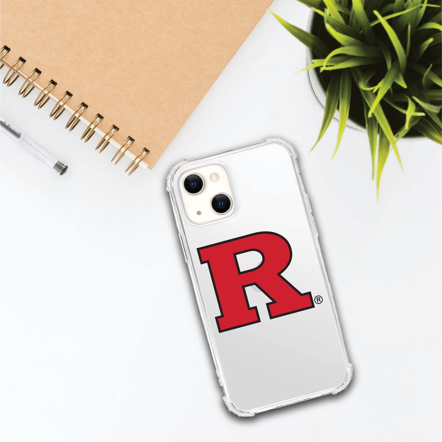 OTM Essentials Rutgers University Tough Edge Phone Case - Durable & Protective Cover for iPhone & Samsung - Perfect for Students, Alumni & Fans - School Spirit & Everyday Use