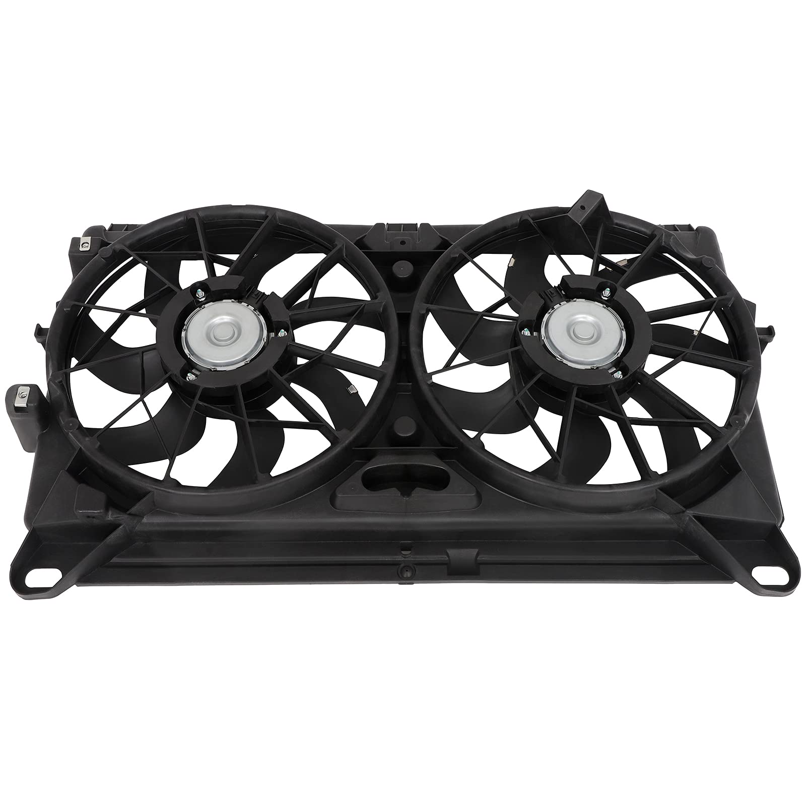 High-Performance Radiator Cooling Fan & Condenser Kit - Compatible with 2007-2013 Chevy Avalanche 5.3L/6.0L, 2009-2013 Silverado 1500 6.2L, 2007-2013 GMC Sierra 1500 6.0L, 2007-2014 Yukon 5.3L (Part# 620-654) - Perfect for Engine Cooling & Overheating Prevention
