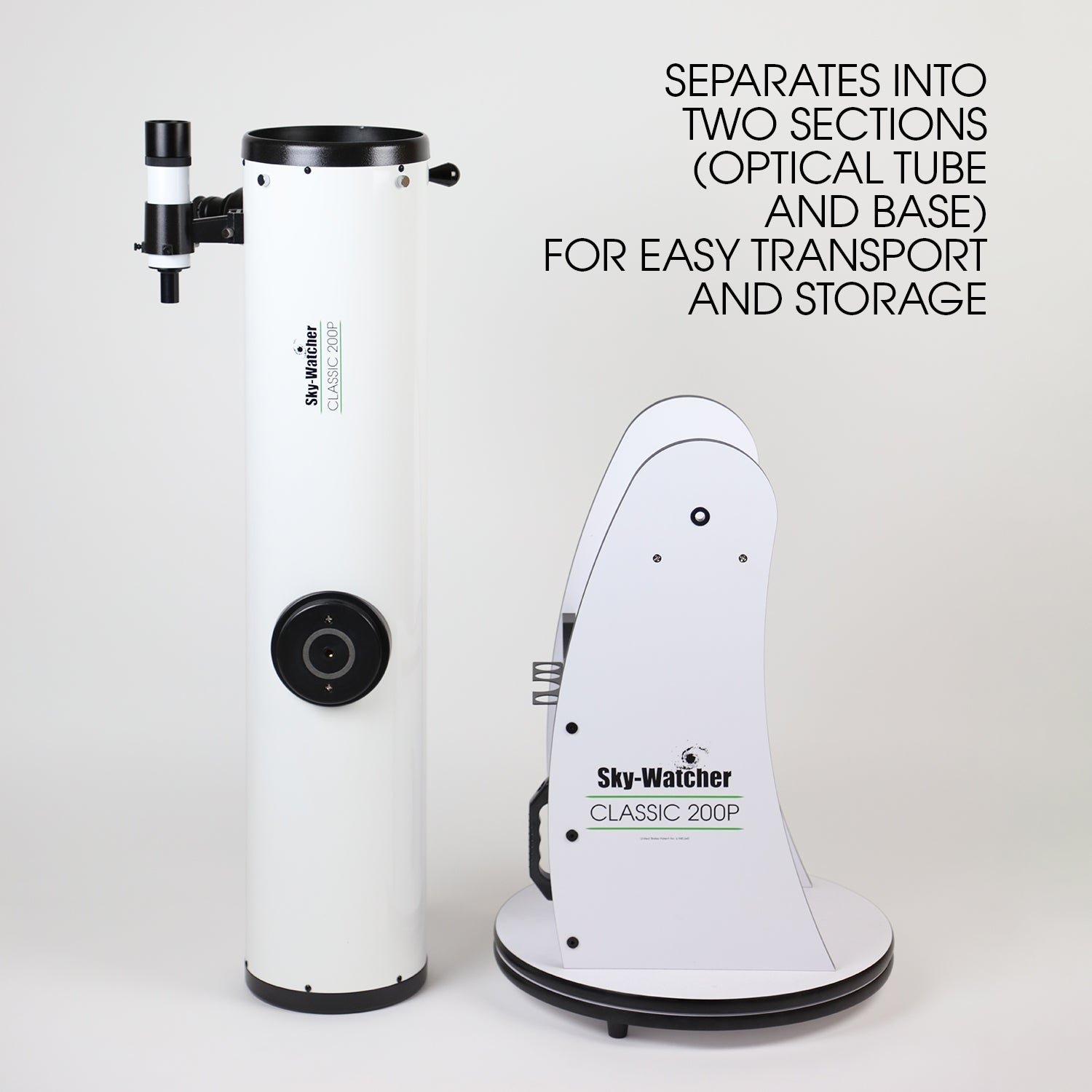 Sky Watcher Classic 200P Dobsonian Telescope - 8 Inch Aperture Astronomy Telescope for Adults & Beginners - Perfect for Stargazing, Moon Observation & Deep Space Exploration