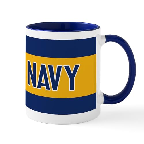 White/Navy Inside - U.S. Navy: Fly Navy (E 2) Mug