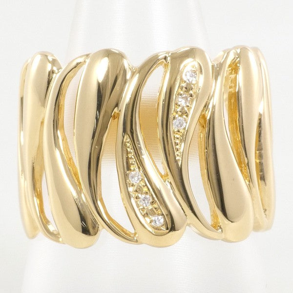 18K Yellow Gold Diamond Ring for Women - Elegant Wedding, Engagement, Anniversary Gift - Perfect for Proposals, Bridal Jewelry & Special Occasions