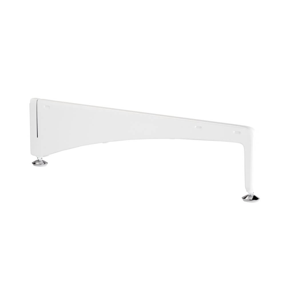 Elfa Freestanding Foot D: 56 White - Durable and Stylish Shoe Rack for Organizing Entryways, Closets, and Mudrooms