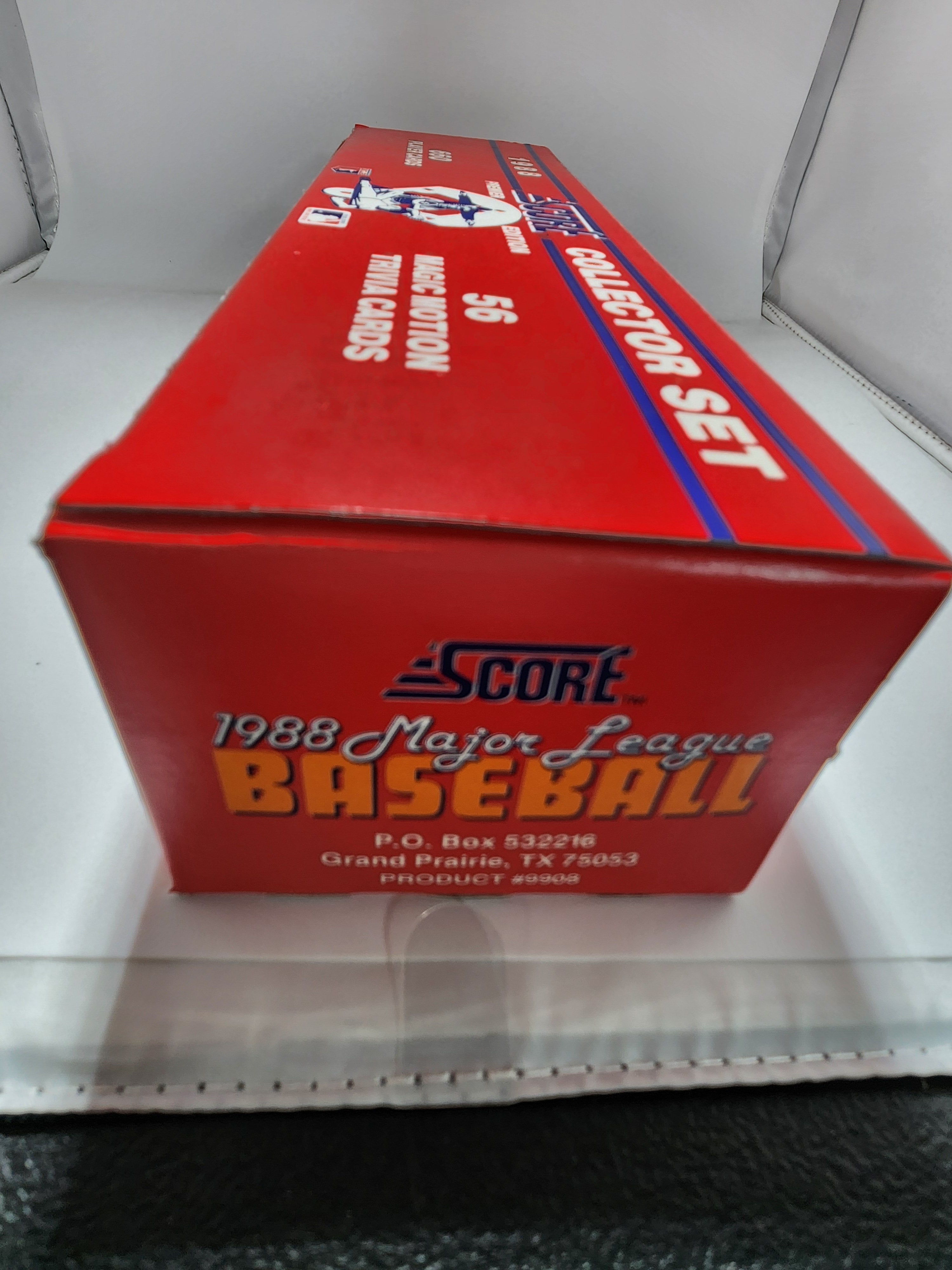 1988 Score Baseball Complete Set - 660 Cards Full Series Collection for Collectors & Fans - Perfect for Display, Trading, and Nostalgic Sports Memorabilia