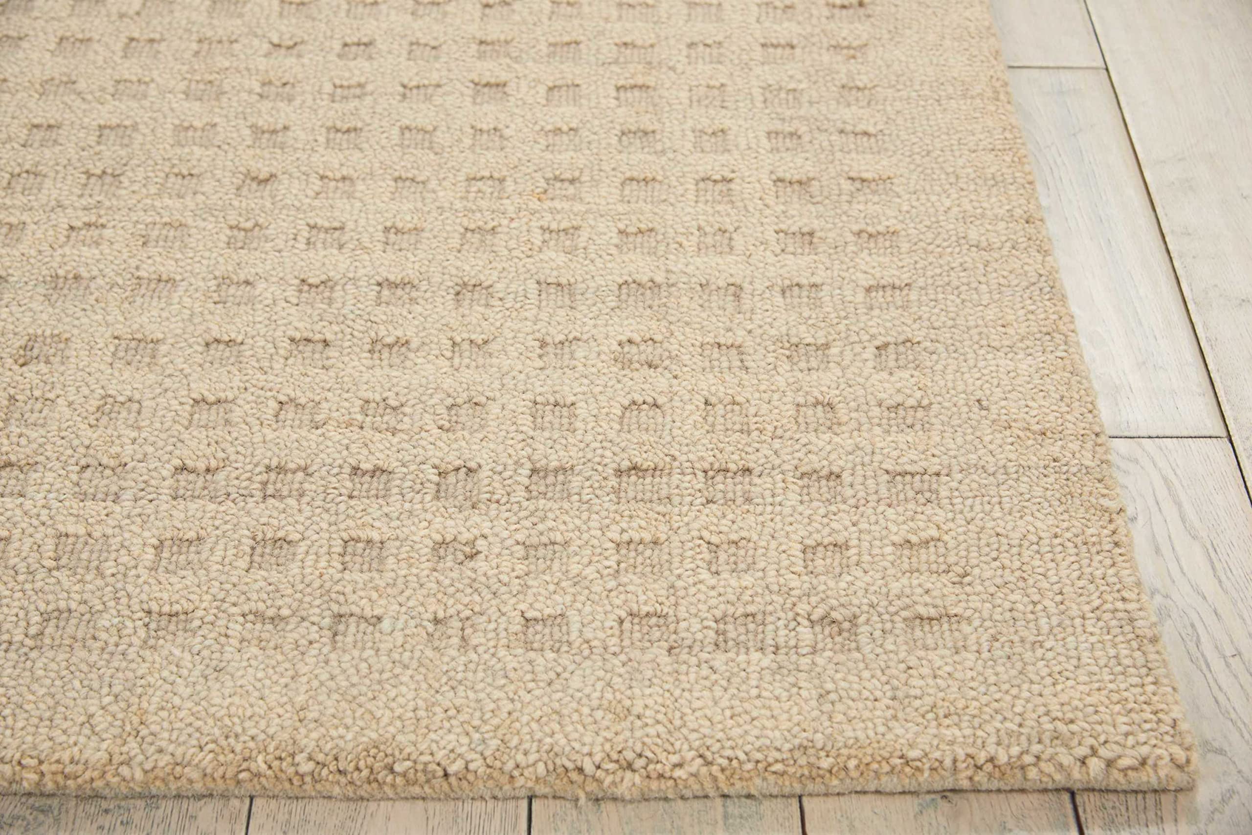 Nourison Perris Solid Taupe 3'9