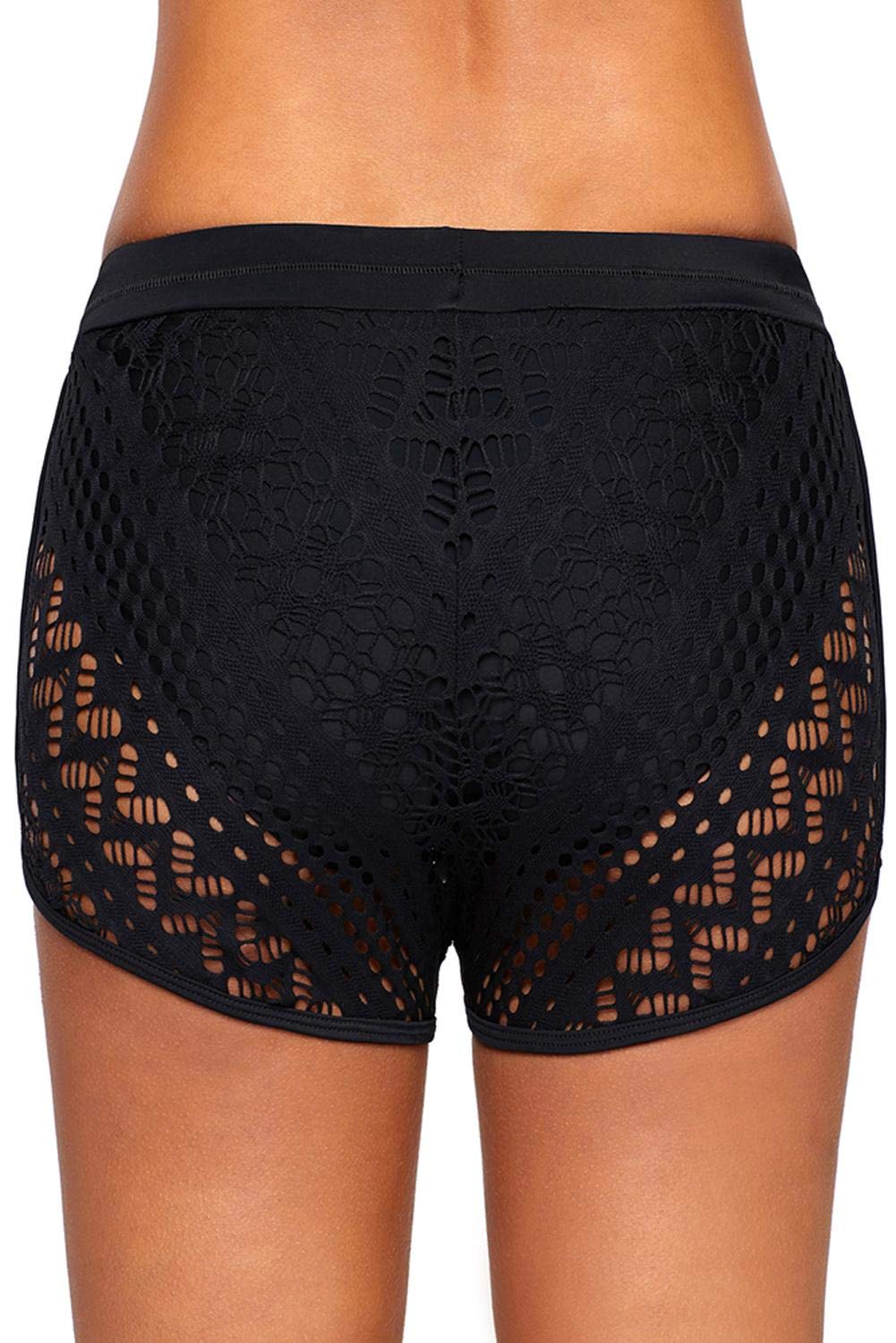 Lopie Women's Swim Skort - Quick Dry Board Shorts & Bikini Bottom Swimsuit for Beach, Pool & Water Sports