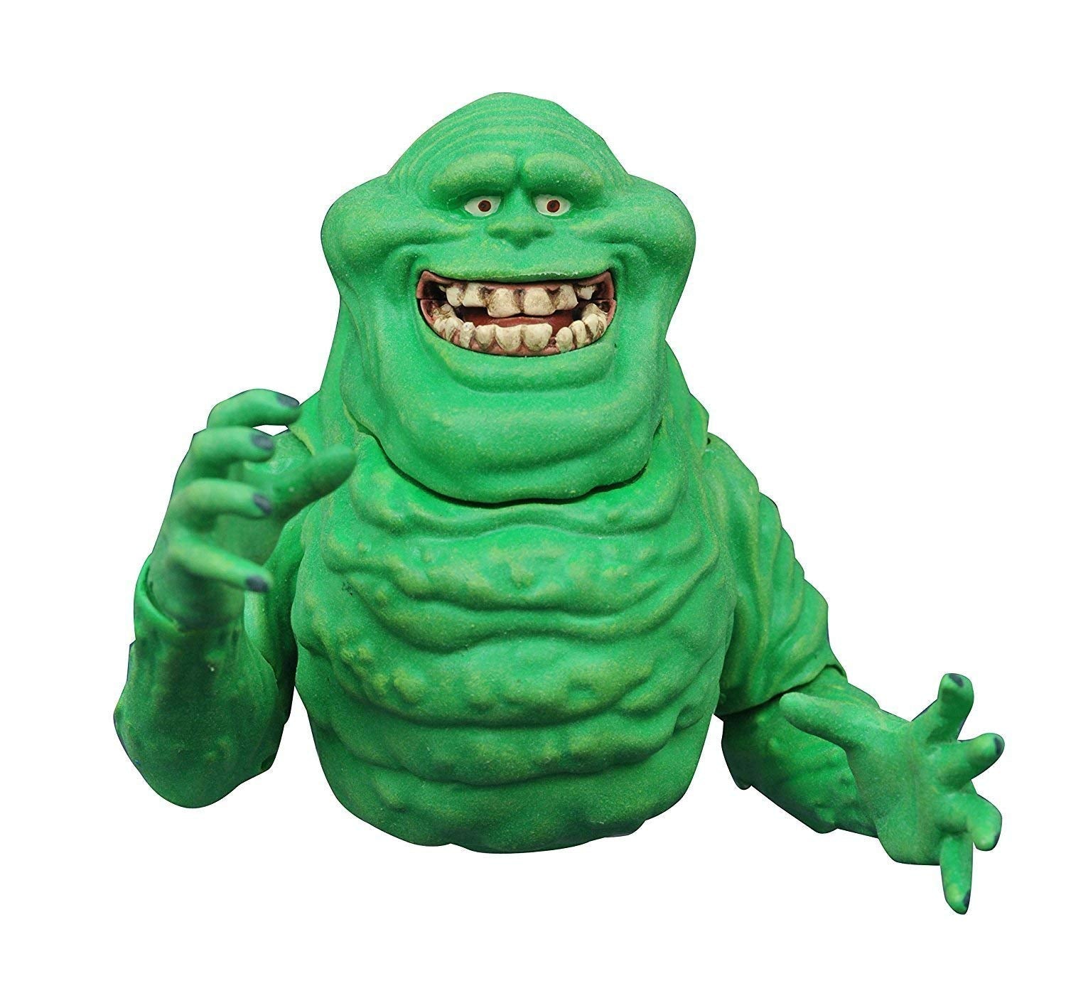 Ghostbusters Diamond Select Slimer Action Figure - Collectible Movie Toy for Fans & Halloween Decor