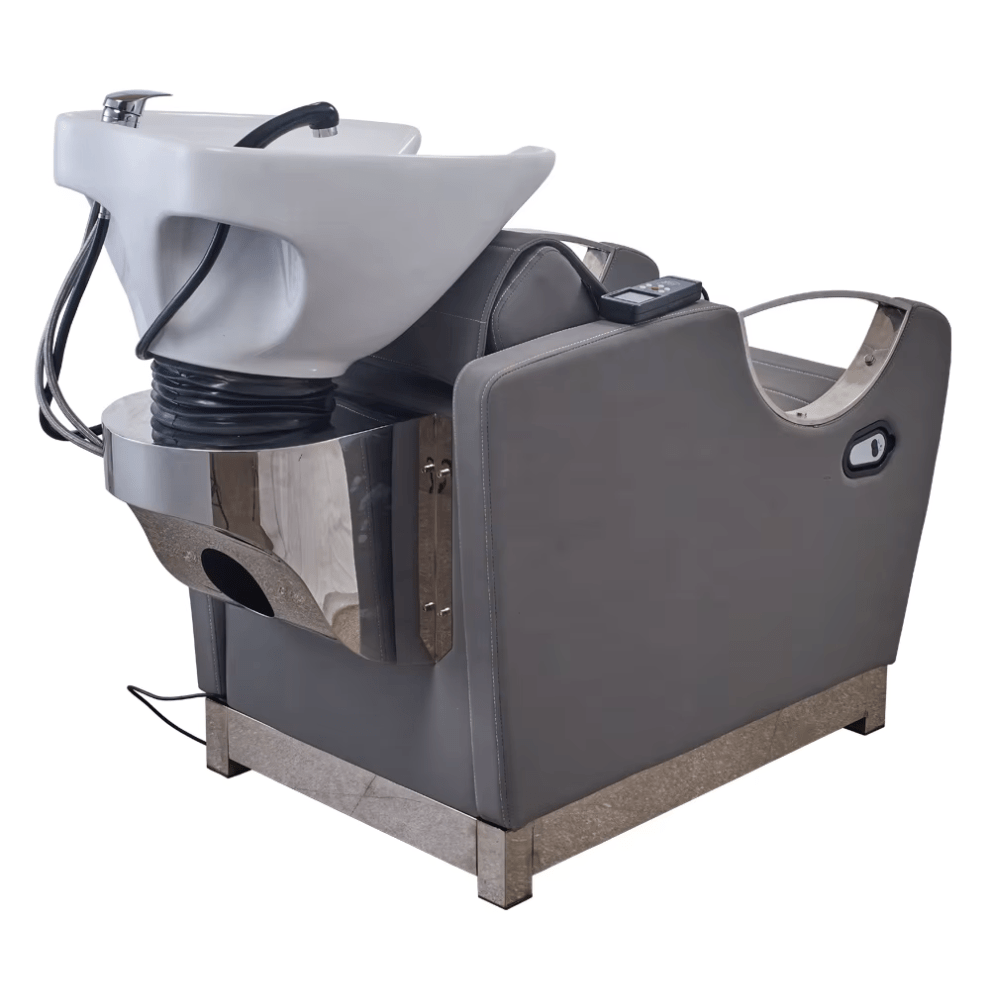 SalonLand Professional Shampoo Unit Massage Chair for Hair Salons - Ergonomic Back Washing Station with Adjustable Features for Ultimate Client Comfort | Perfect for Salon Spa Treatments & Hair Care Services