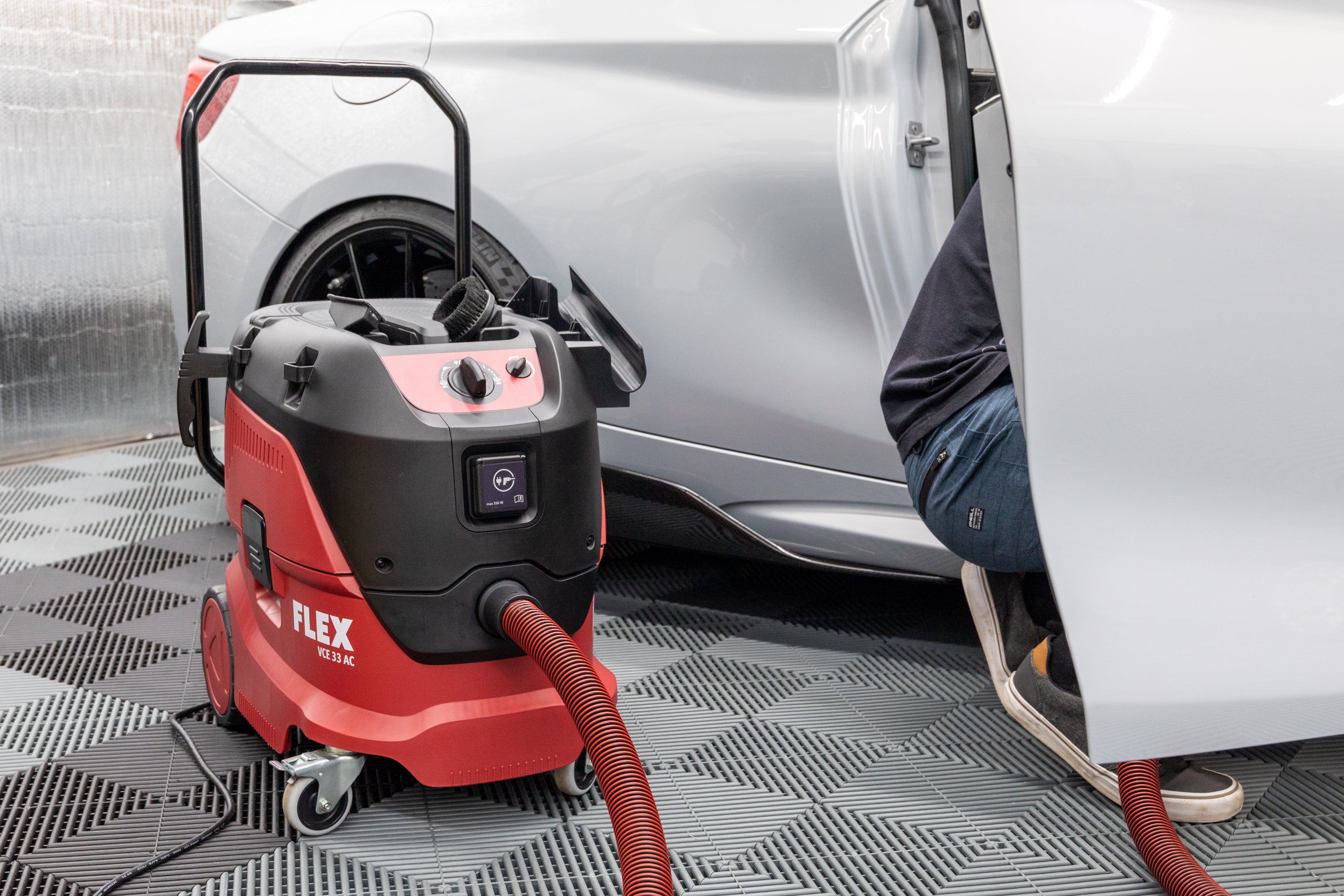 Flex 9 Gallon HEPA Wet/Dry Portable Vacuum Cleaner - Powerful Suction for Home, Garage, Workshop & Car Cleaning
