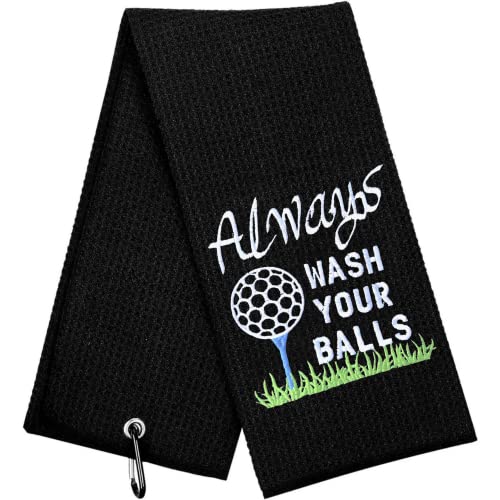 Black- Alaways Wash Your Balls