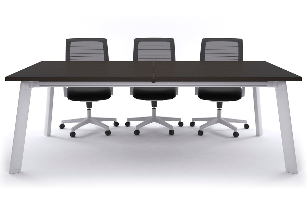 Adjustable Switch Meeting Room Table 2400L x 1200W - Modern Conference Table for Office Meetings & Collaborative Workspaces