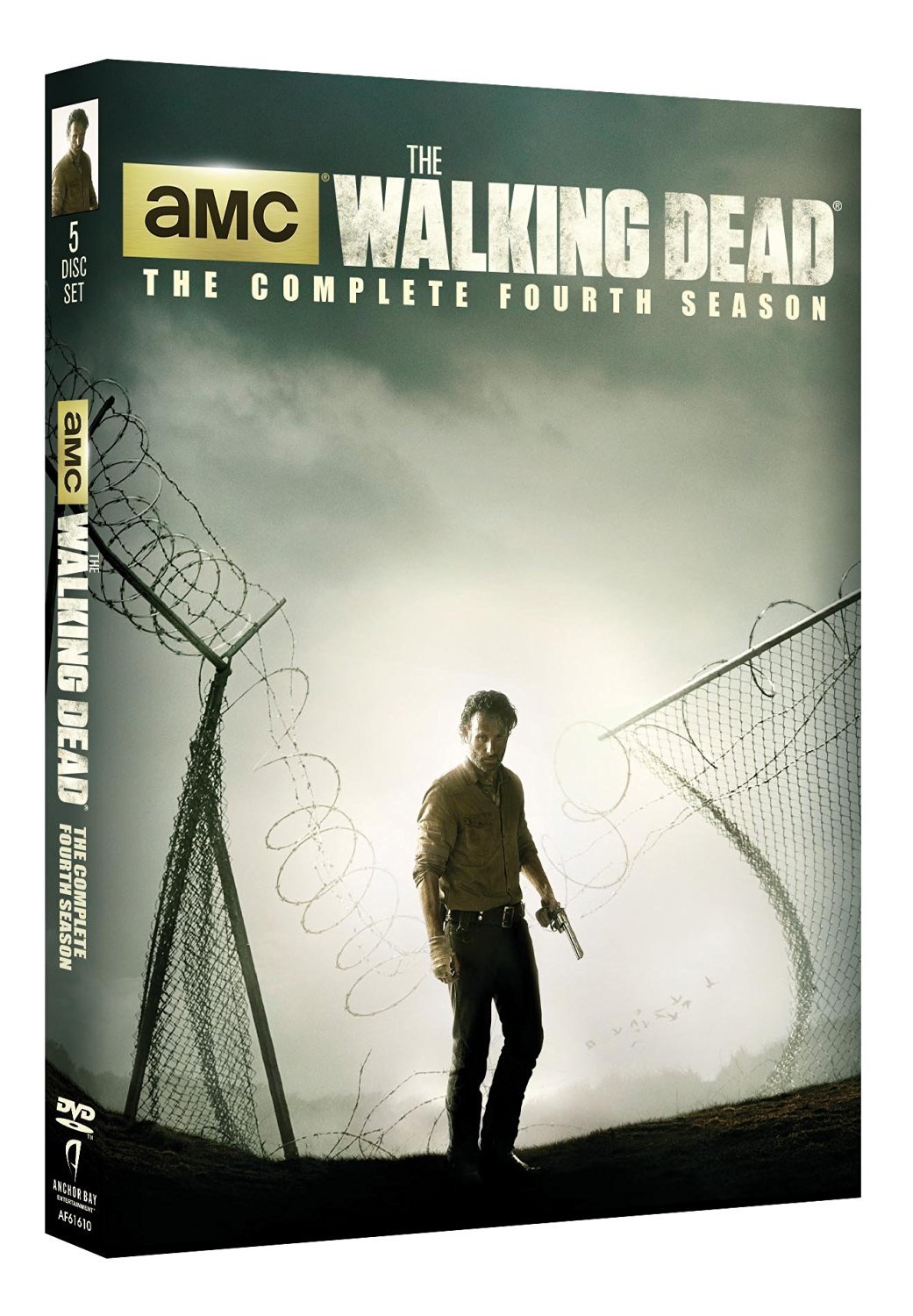 The Walking Dead Season 4 DVD Box Set - Complete Episodes, Bonus Features | Post-Apocalyptic Zombie Thriller Series | Perfect for Horror Fans & Collectors