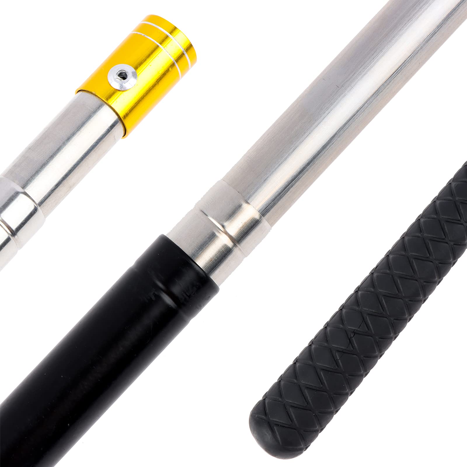 Premium Stainless Steel Fishing Harpoon with Barbed Spear & Aluminum Alloy Rod - 8mm Screw Gaff for Landing Large Fish & Frogs - Ideal for Saltwater, Freshwater & Spearfishing Adventures