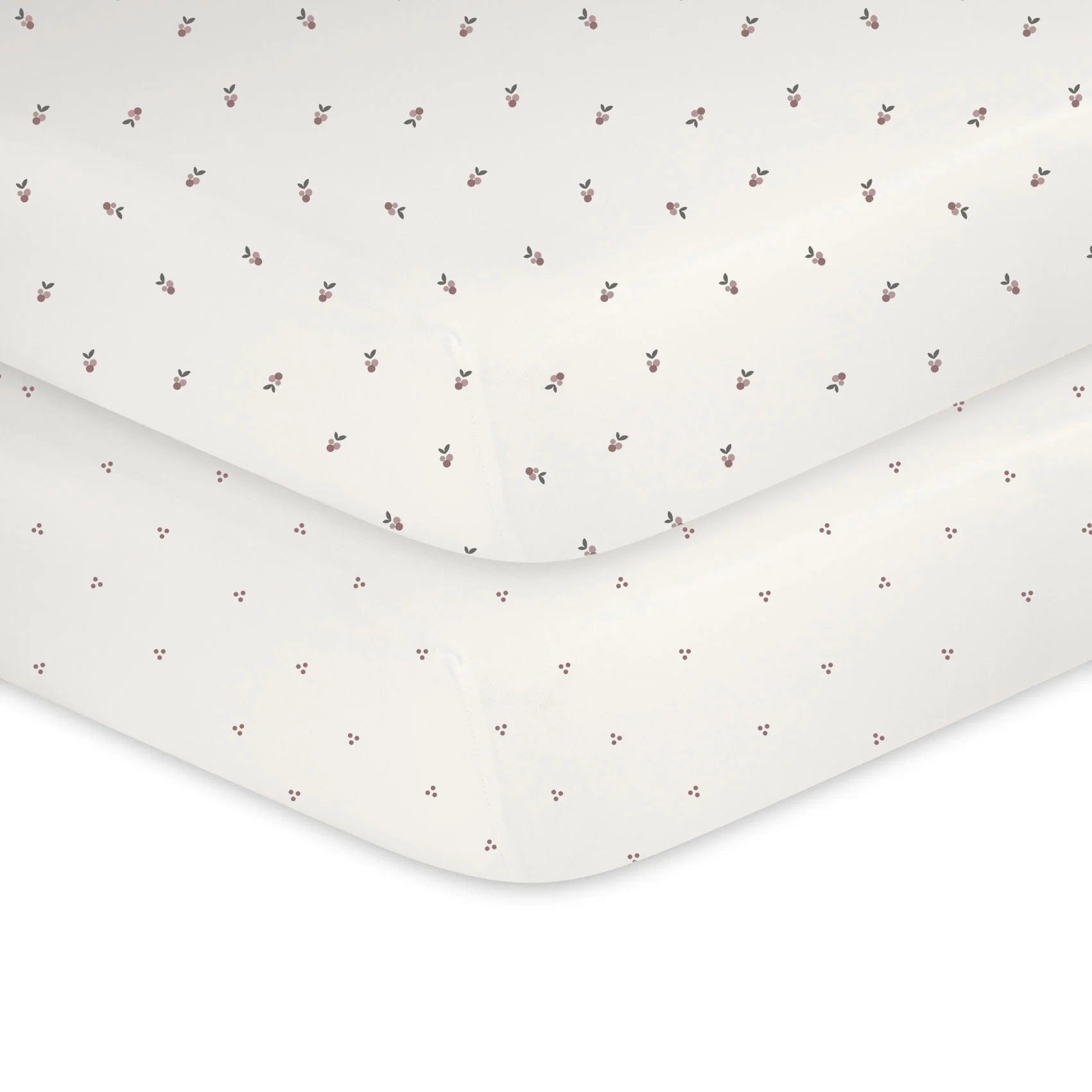 Elys & Co 2 Pack Waterproof Crib Sheets & Toddler Bed Sheets - Soft, Breathable & Hypoallergenic for Baby Nursery & Daycare Use