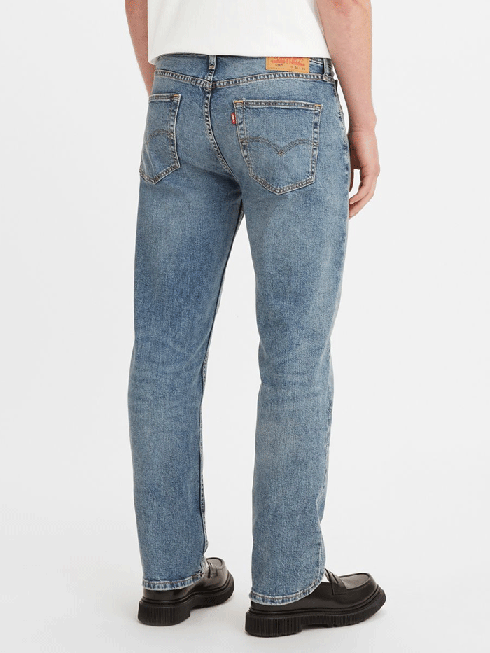Levi's Men's 514 Straight Fit Jeans - Walter Medium Wash Denim Pants for Casual Wear & Everyday Style