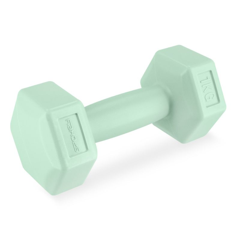 Spokey Monster Dumbbells 2 x 1 kg (2.2 lbs) SPK 944049 - Fun Kids Fitness Equipment for Home Workouts & Play