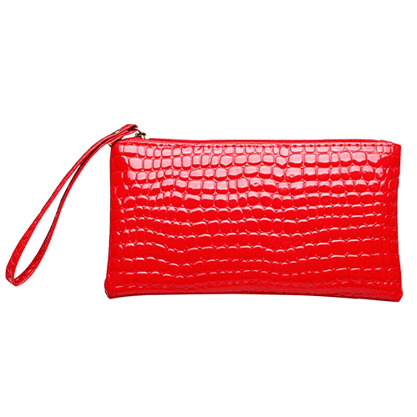 Stylish Women's Faux Leather Handbag with Zipper Closure - Solid Color Work Purse for Phone & Essentials | Perfect for Office, Commuting & Business Travel