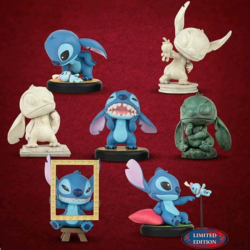 STITCH Art Gallery Series Blind Box - Cute Collectible Figures for Disney Fans, Perfect for Display, Gifts & Home Decor