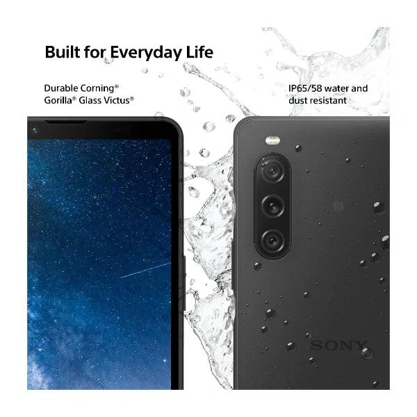 Sony Xperia 10 V 5G Smartphone (8GB RAM 128GB Storage) - Waterproof Android Phone with 6.1