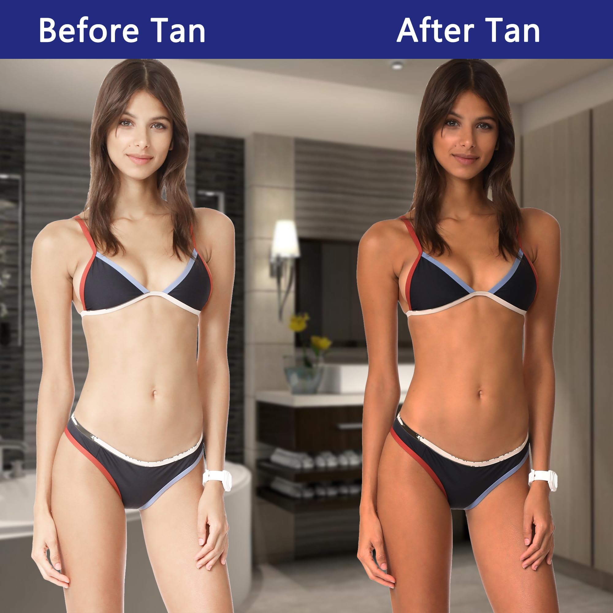 Rechargeable Cordless Spray Tan Machine - Handheld Travel Tanning Gun in Blue | Deluxe Set with Carry Case for Home, Salon & DIY | Perfect for Beach, Self Tans & Professional Spray Tanning