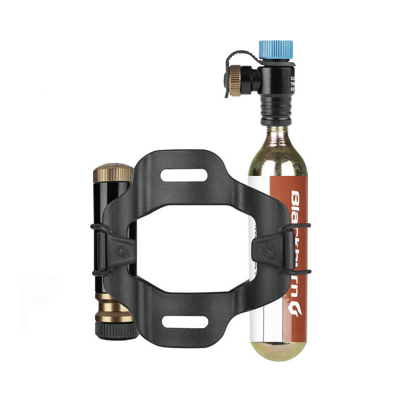 BlackBurn Pro Plugger CO2 Inflator Kit - Portable Bicycle Tire Pump for Road & Mountain Bikes - Quick Inflation for Emergency Repairs & On-the-Go Cycling Adventures