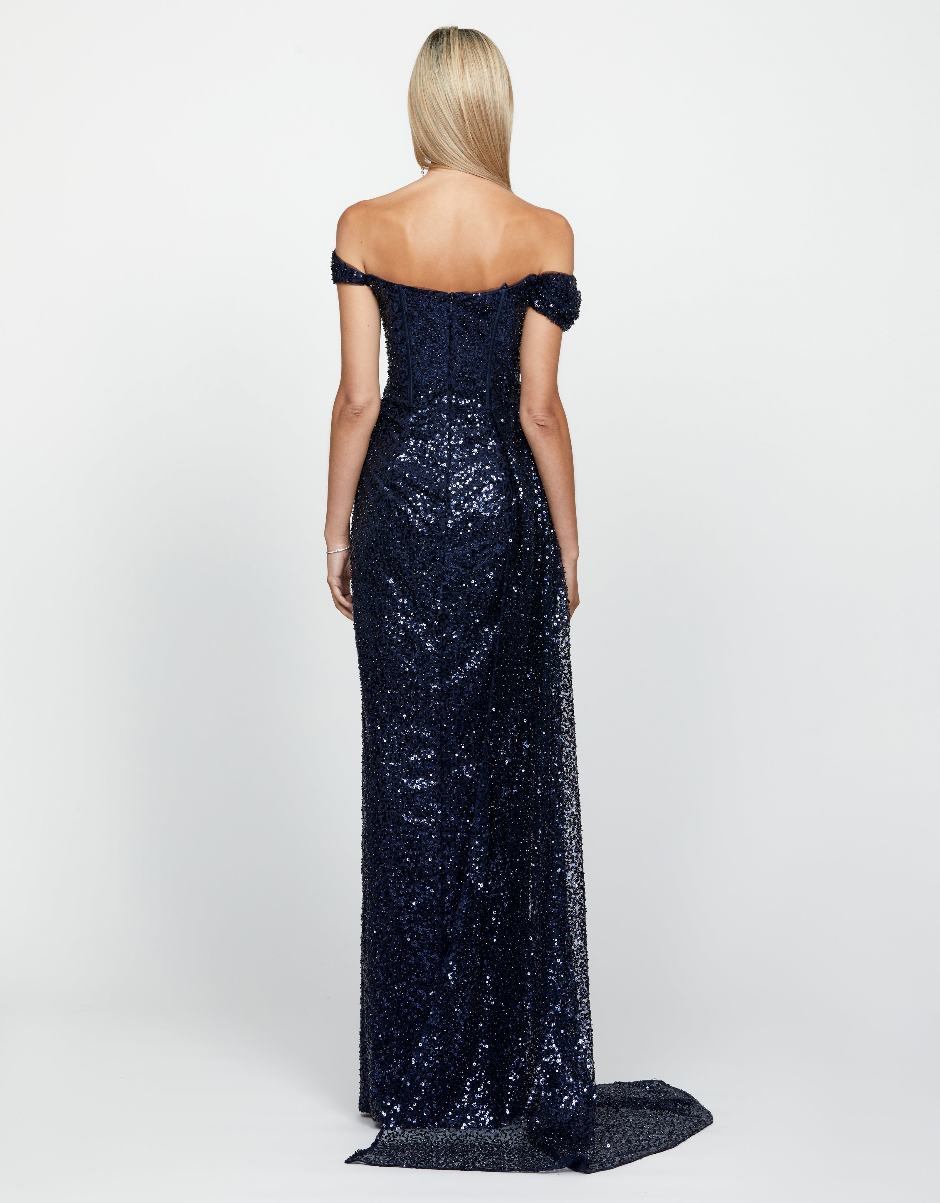 Elegant Ethel Cowl Neck Gown - Women's Formal Evening Dress for Weddings, Parties & Special Occasions | Plus Size Options Available