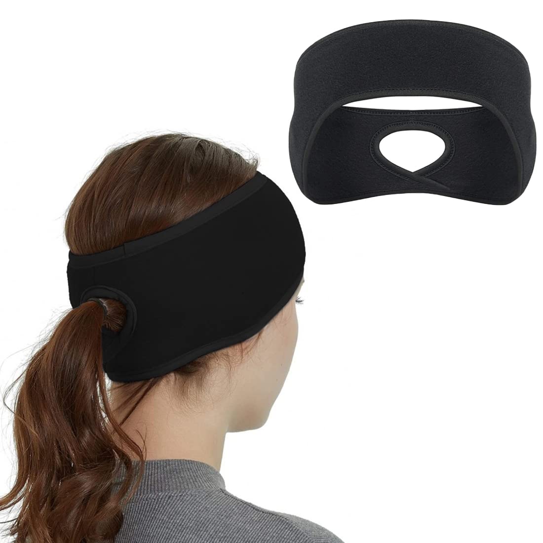 Cozy Fleece Ear Warmers for Women & Men - Winter Ear Muffs for Running, Yoga, Skiing & Outdoor Activities | Perfect for Cold Weather Sports & Daily Commute