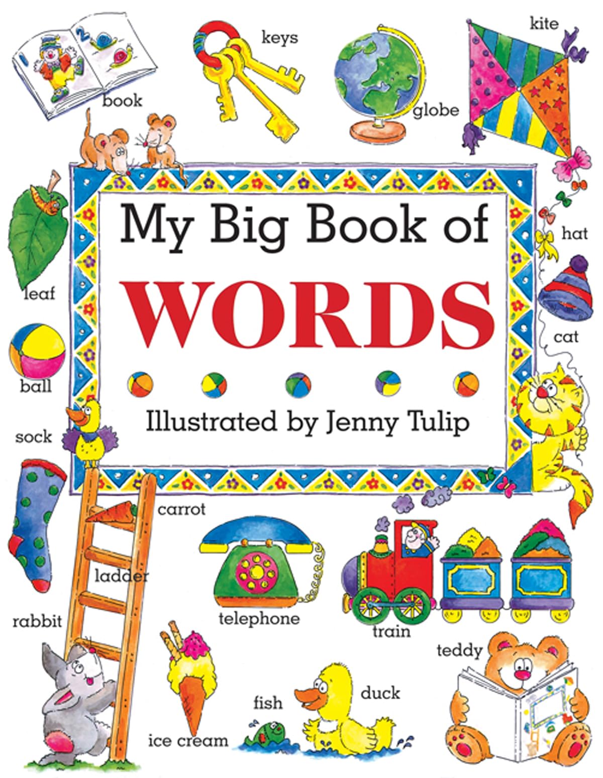 My Big Book of Words - English Vocabulary Builder for Kids | Early Learning Picture Dictionary | Perfect for Homeschooling, Preschool & Kindergarten Reading