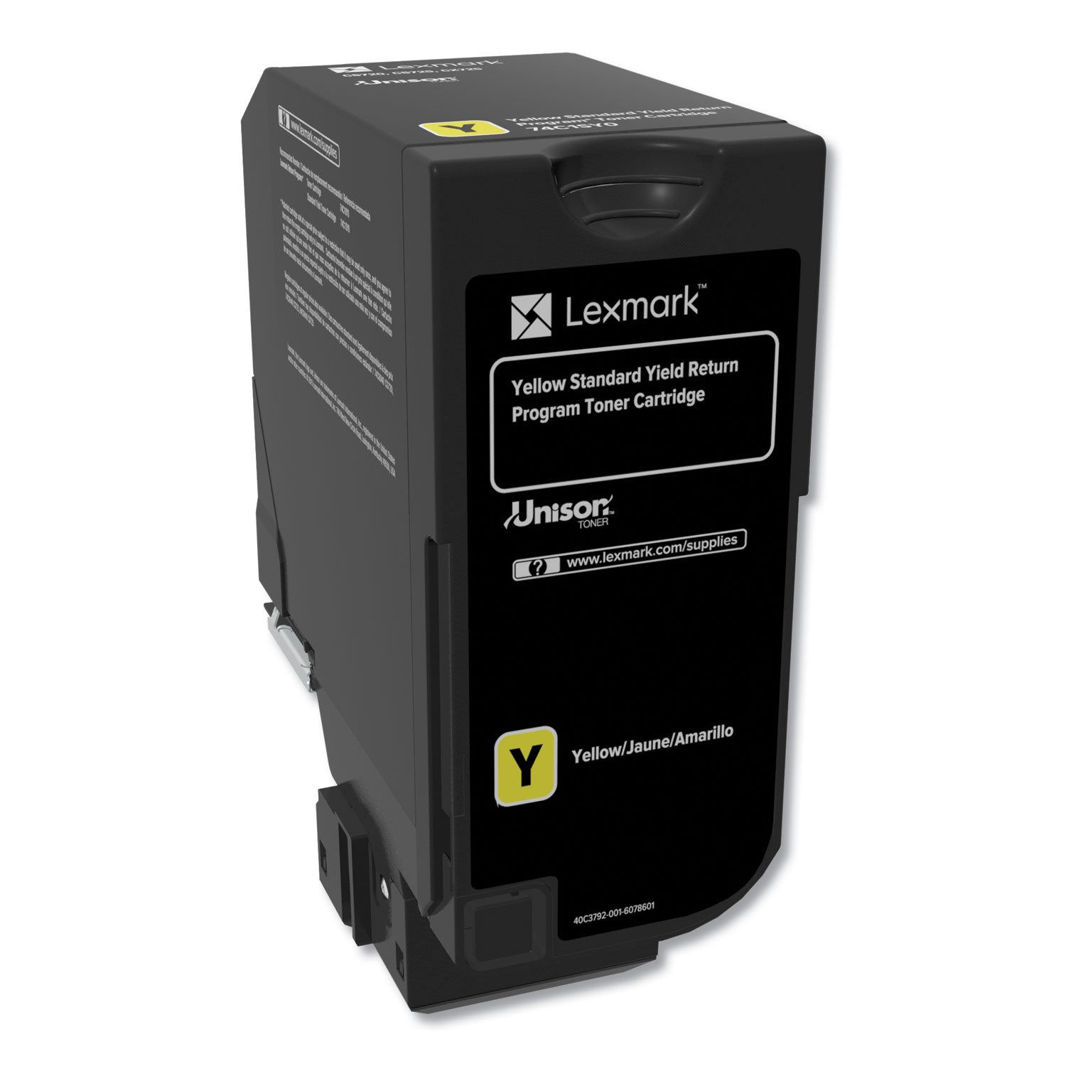 74C1SY0 (CS720/CS725/CX725) Compatible Yellow Toner Cartridge - High Yield Replacement for Brother Printers | Perfect for Office, Home & Small Business Printing Needs