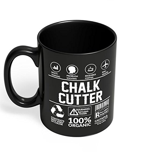 Funny Sarcasm Coffee Mug - Humorous Black Ceramic Cup with Chalkboard Surface - Perfect for Friends Birthday Gifts, Office Humor & Coffee Lovers - Great for Home, Workplace & Gift Giving
