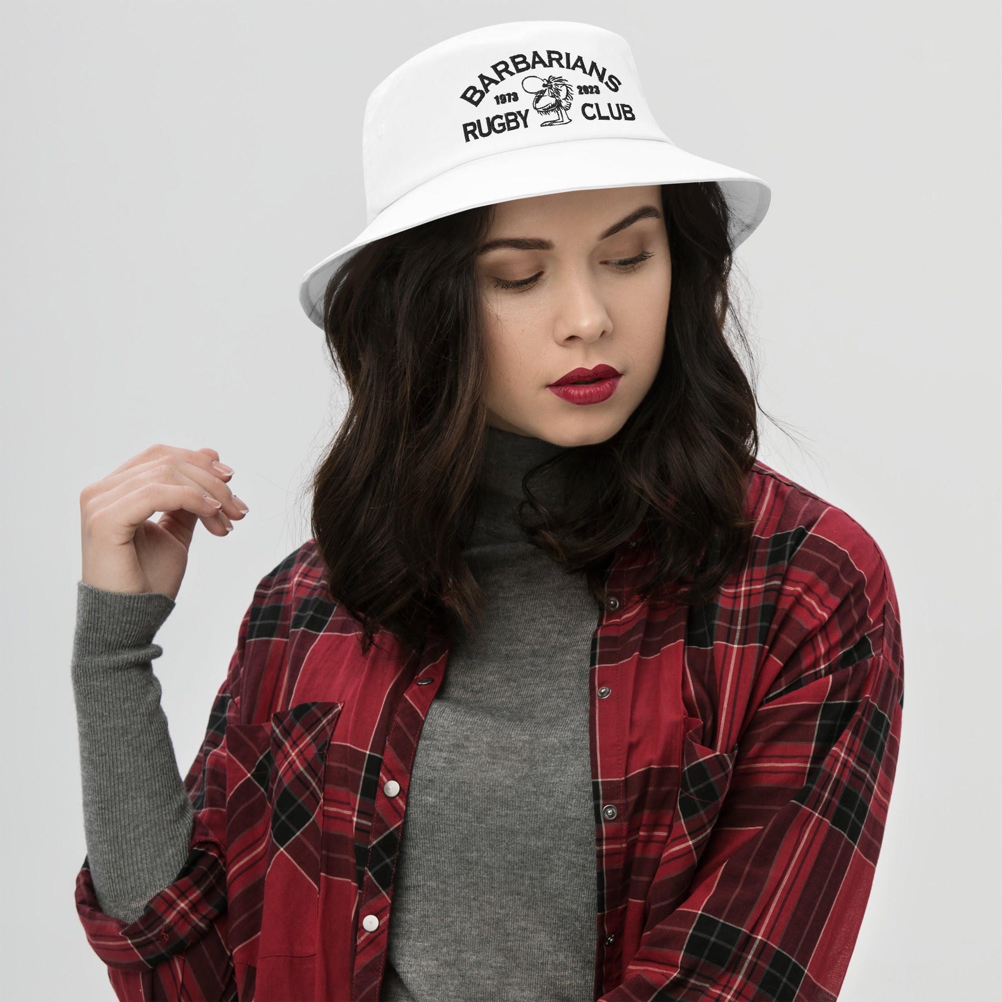 Binghamton Barbarians Bucket Hat - Adjustable Cotton Baseball Cap for Men & Women - Perfect for Outdoor Sports, Beach, Fishing, and Summer Fashion
