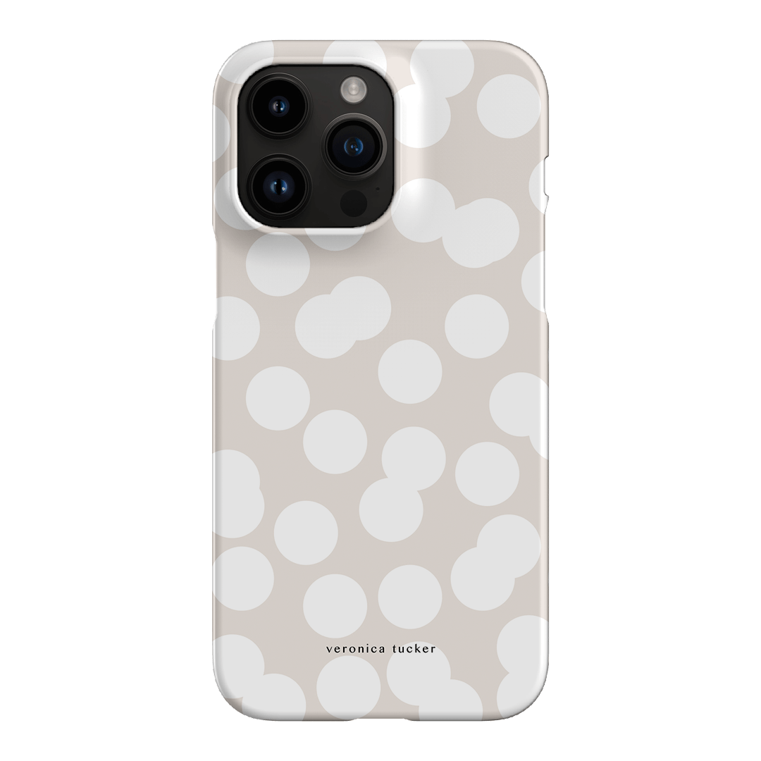 Stylish Confetti White Phone Case - Trendy Protective Cover for iPhone & Samsung | Perfect for Parties, Events & Everyday Use