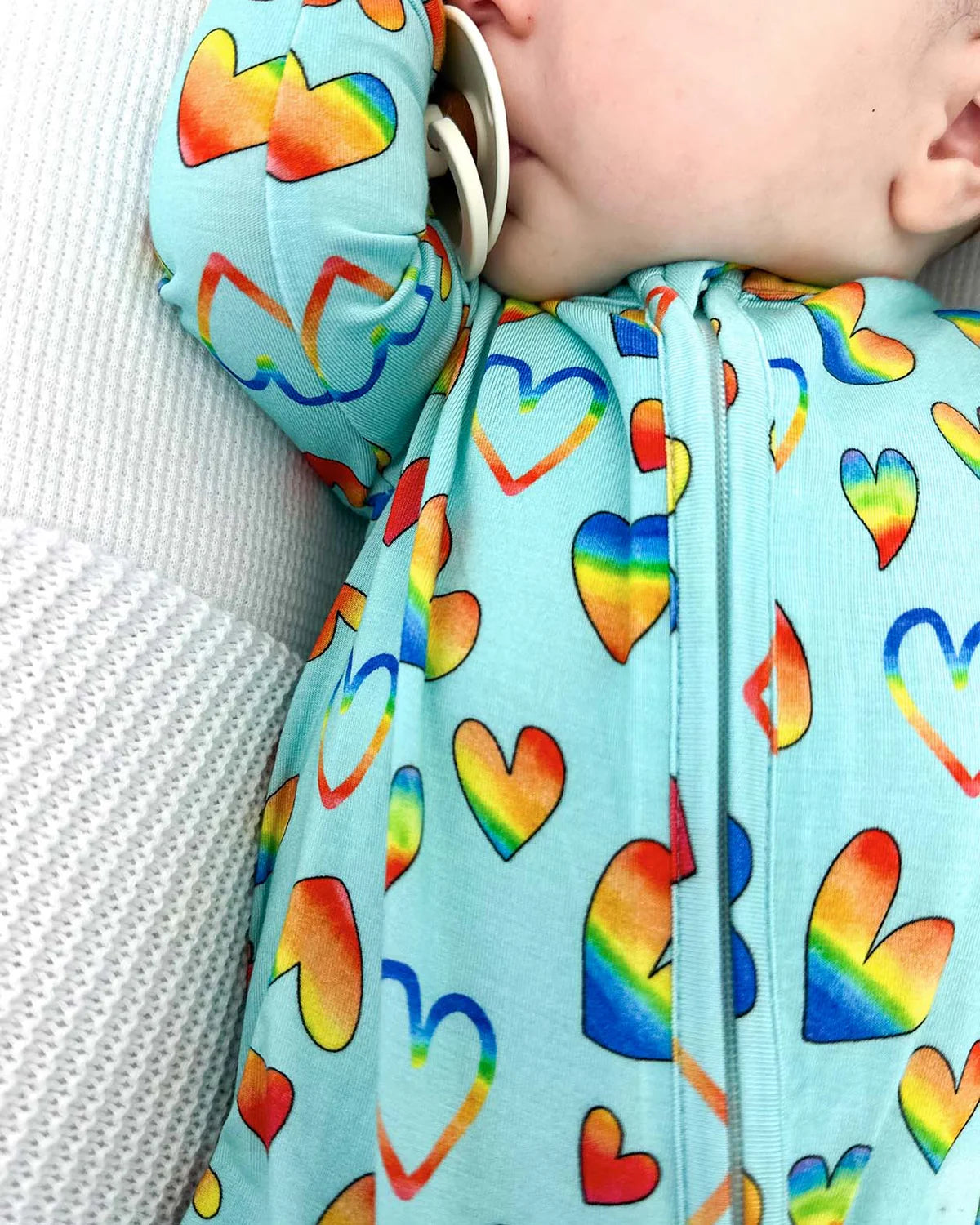 Lev Baby Archer Footie - Soft Cotton Baby Romper with Long Sleeves & Snap Buttons for Newborns & Toddlers - Perfect for Playtime, Sleepwear & Everyday Outfits